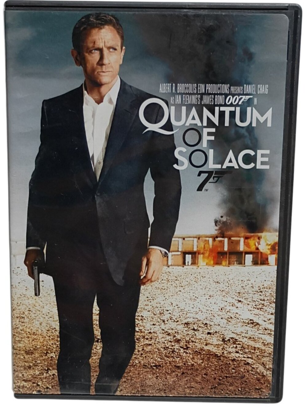 007 Quantum of Solace DVD with Disc Mgm James Bond Action Spy Film Widescreen